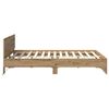vidaXL Bed Frame Artisan Oak 150 x 200 cm Engineered Wood