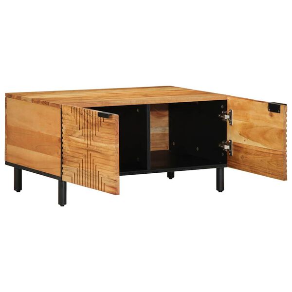 vidaXL Coffee Table 80x50x40 cm Solid Wood Acacia