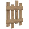 vidaXL Wall-Mounted Coat Rack Wall-mounted Artisan oak 60 x 3 x 82 cm
