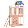 vidaXL Play Tower Douglas Wood 110.5 x 52.5 x 215cm Solid Douglas Wood