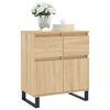 vidaXL Sideboard Sonoma Oak 60x35x70 cm Engineered Wood