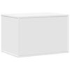 vidaXL Cat Litter Box Enclosure White 60x40x40 cm Engineered Wood