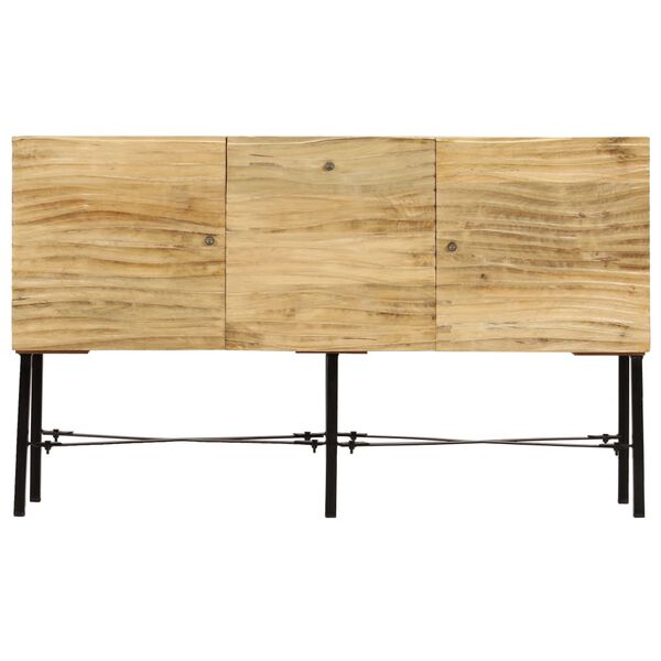 vidaXL Sideboard Solid Mango Wood 118x30x70 cm