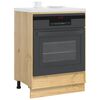 vidaXL Cabinet with Storage Honey 60 x 46 x 81.5 cm Solid Pine Wood
