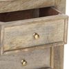 vidaXL Bedside Cabinet 40x30x55 cm Solid Mango Wood
