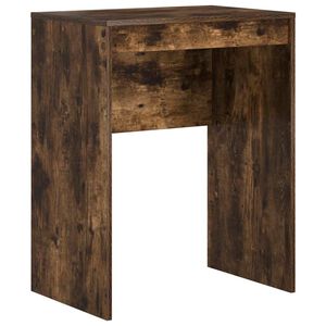 vidaXL Desk Smoked Oak 60 x 40 x 76 cm