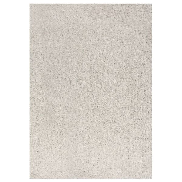 vidaXL Shaggy Rug High Pile Cream 160x230 cm