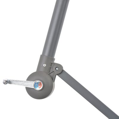 vidaXL Cantilever Umbrella with Aluminium Pole 300 cm Blue