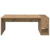 vidaXL Coffee Table Artisan Oak 101.5 x 50 x 37 cm Engineered Wood