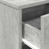 vidaXL Bedside Cabinet with Drawer Concrete Grey 40x34x50 cm