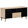 vidaXL TV Cabinet 100x33x46 cm Solid Wood Mango