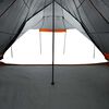 vidaXL Family Tent Tipi 8-Person Grey and Orange Waterproof