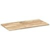 vidaXL Floating Shelves 2 pcs 60x40x2 cm Untreated Solid Wood Acacia
