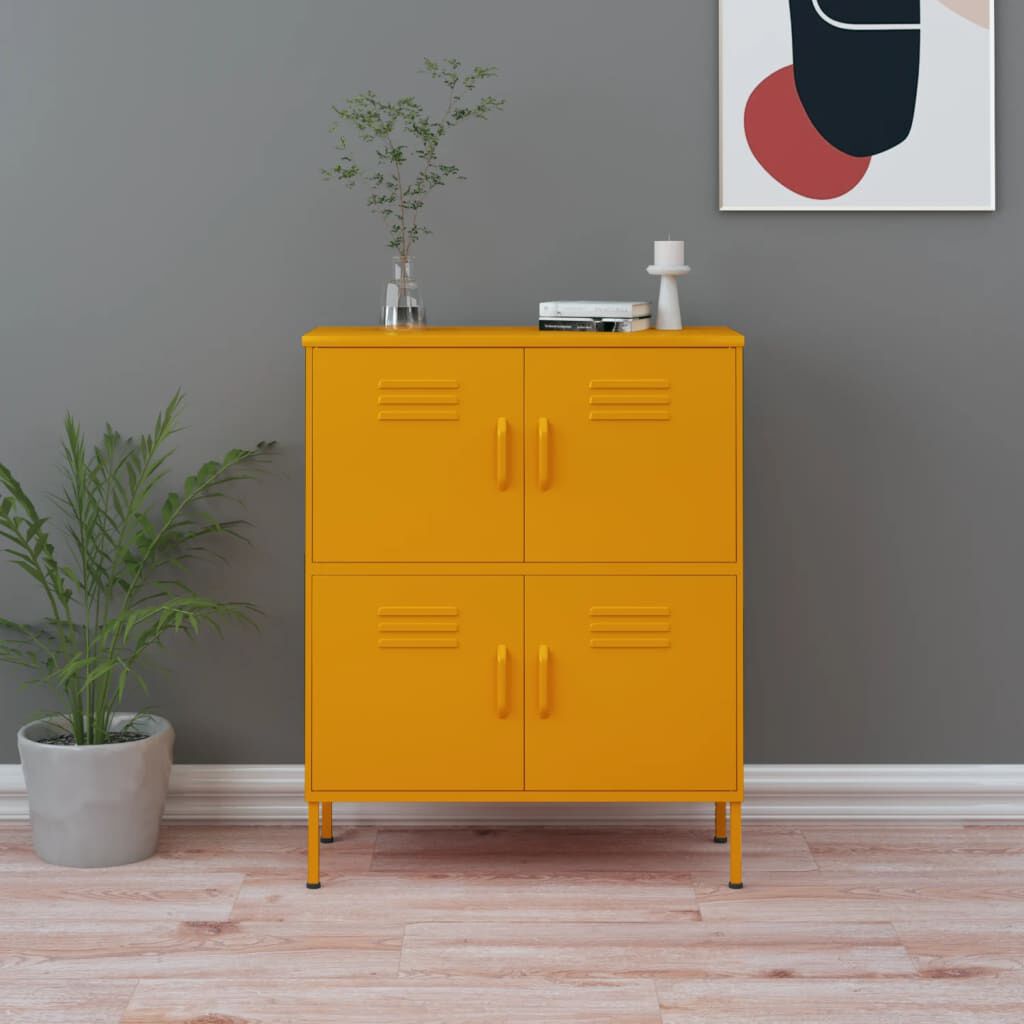 Mustard cabinet deals