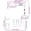 vidaXL Outdoor Playset Impregnated Wood Pine