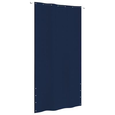 vidaXL Balcony Screen Blue 140x240 cm Oxford Fabric