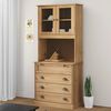vidaXL Highboard VIGO 80x40x176 cm Solid Wood Pine