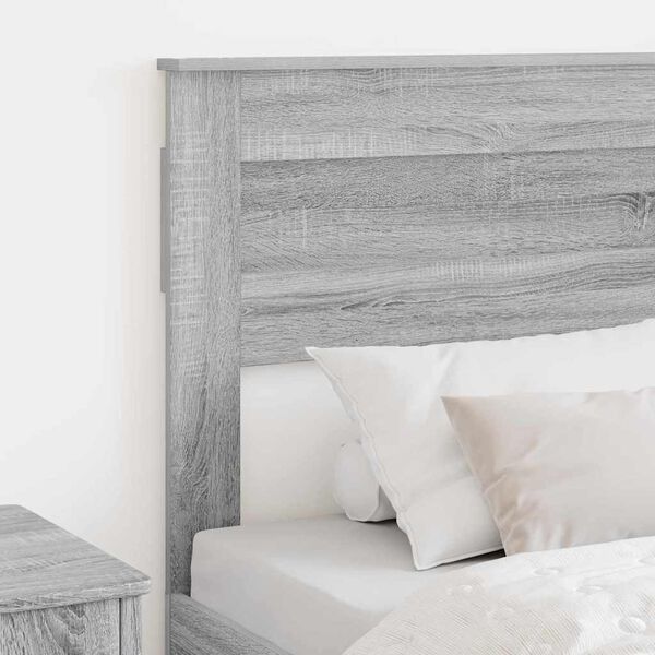 vidaXL Headboard with Headboard Grey Sonoma 75 cm Engineered wood