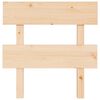 vidaXL Bed Headboard 78.5x3x81 cm Solid Wood Pine