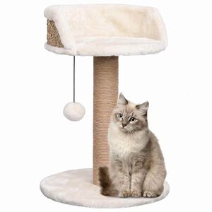 vidaXL Cat Tree with Scratching Post 49 cm Seagrass