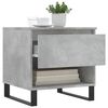 vidaXL Coffee Tables 2 pcs Concrete Grey 50x46x50 cm Engineered Wood