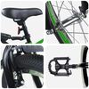 vidaXL Kids Bike 18'' for 5-7 Years Old Green Black