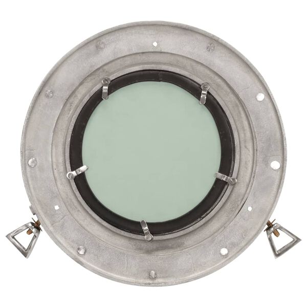 vidaXL Porthole Mirror Wall Hanging Ø30 cm Aluminium and Glass