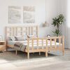 vidaXL Bed Frame without Mattress 140x200 cm Solid Wood Pine