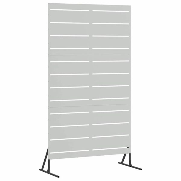 vidaXL Privacy Screen Grey 100 x 50 x 180 cm Steel
