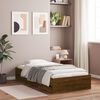 vidaXL Bed Frame with Drawers without Mattress Brown Oak 90x200 cm