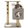 Jack and Vanilla Cat Tree House Molly 56x56x86 cm Grey