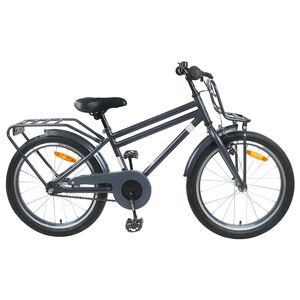 vidaXL Kids Bike 20'' for 6-11 Years Old Dark Grey