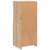 vidaXL Sideboard with LED Lights Sonoma Oak 41x37x100 cm