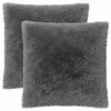 vidaXL Throw Pillow 2 pcs HEERLEN Light Green 65 x 65 cm PV Fleece