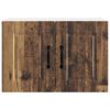 vidaXL Kitchen Cabinet 2 pcs Old Wood 60 x 31 x 40 cm Engineered Wood