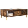 vidaXL Coffee Table Smoked Oak 102 x 55 x 35 cm Engineered Wood