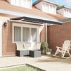 vidaXL Retractable Awning Anthracite 250 x 200 cm