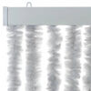 vidaXL Fly Curtain Grey 90x220 cm Chenille