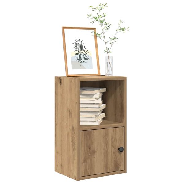 vidaXL Bookcase Artisan Oak 31x24x52 cm Engineered Wood