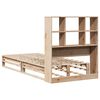 vidaXL Bookcase Bed without Mattress 90x200 cm Solid Wood