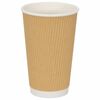 vidaXL Paper Coffee Cups with Lids 1000 pcs 16oz 400ml