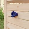 vidaXL Climbing Hold 2 pcs Blue 100 x 67 x 43 mm PP
