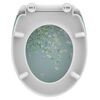 SCH&Uuml;TTE Toilet Seat with Soft-Close Quick Release FLOWER IN THE WIND