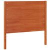 vidaXL Headboard Wax Brown 100 cm Solid Wood Pine