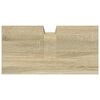 vidaXL Bathroom Sink Cabinet Sonoma Oak 60x30x60 cm Engineered Wood