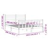 vidaXL Bed Frame without Mattress 160x200 cm Solid Wood Pine
