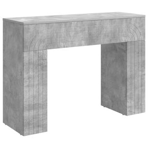vidaXL Coffee Table Concrete Grey 102 x 35 x 75 cm Engineered Wood
