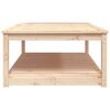 vidaXL Garden Table 121x82.5x45 cm Solid Wood Pine