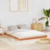 vidaXL Bed Frame without Mattress Wax Brown 160x200 cm Solid Wood Pine