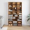 vidaXL CD Cabinet Old wood 101 x 23 x 177.5 cm Engineered Wood